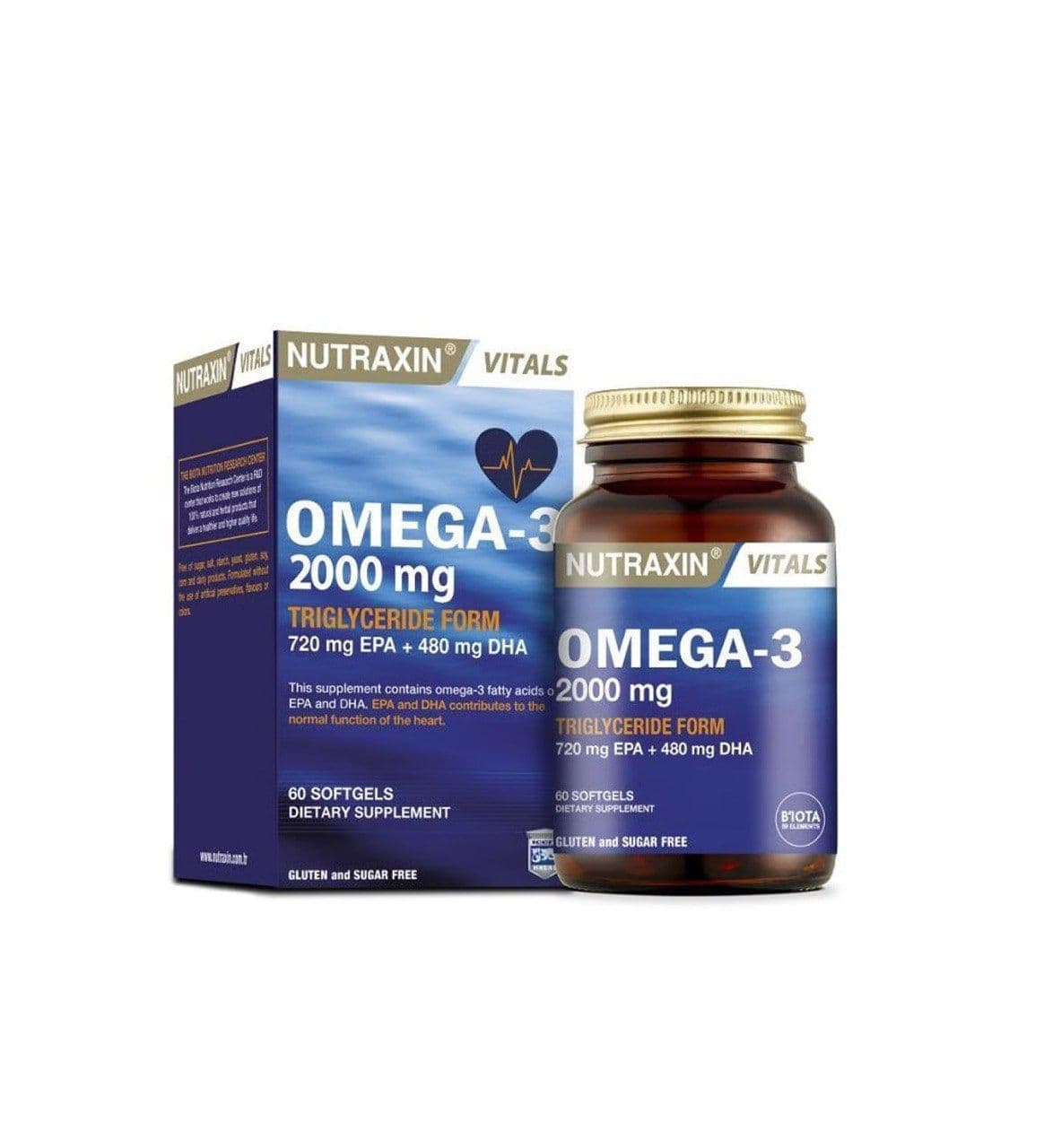omega-3 2000mg baku vitamin baliq yagi